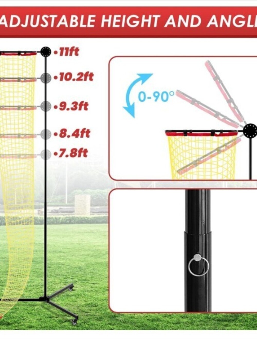 Volleyball Practice Set-Adjustable - Picture 3 of 4